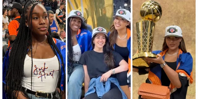 Жены и подруги игроков Knicks знают, как одеваться для чемпионата
