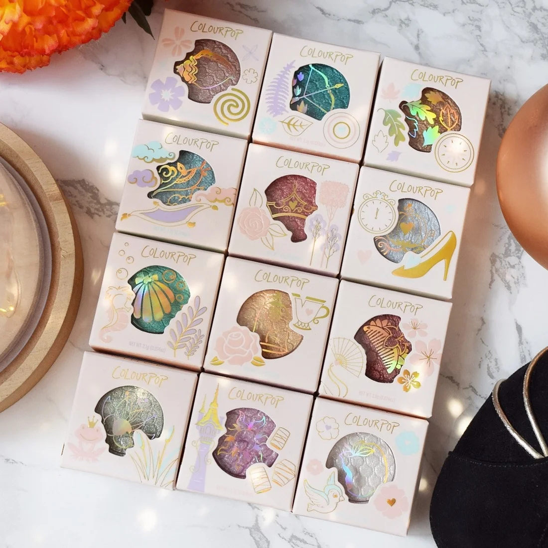 Коллекция Heart of Gold от ColourPop: волшебство Disney в каждом оттенке