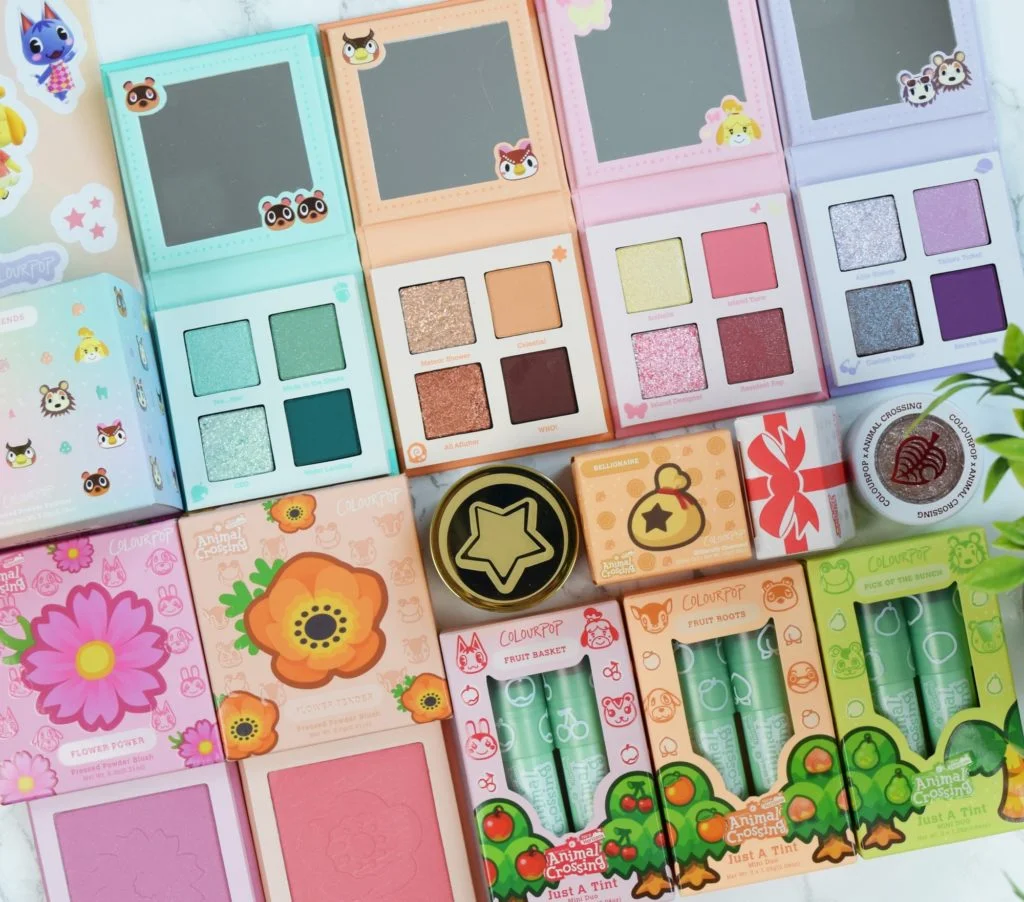 Новая коллекция ColourPop x Animal Crossing: яркие акценты для вашего образа