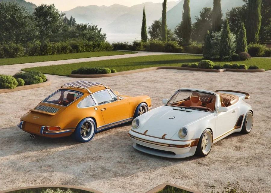 Louis Vuitton и Singer: Два Porsche 911 в новом свете